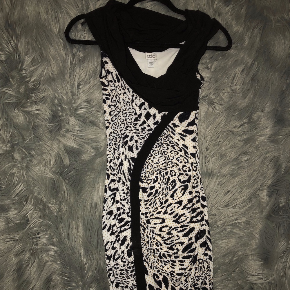 Leopard Print Formal Dress